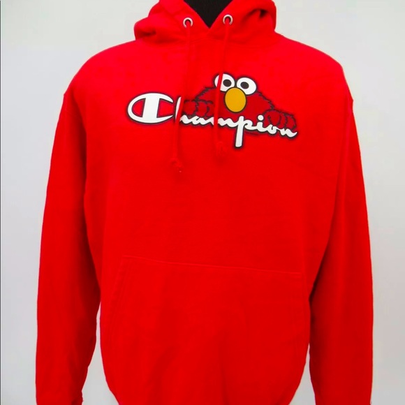 Champion Other - Vintage Champion Reverse Weave Elmo Hoodie L